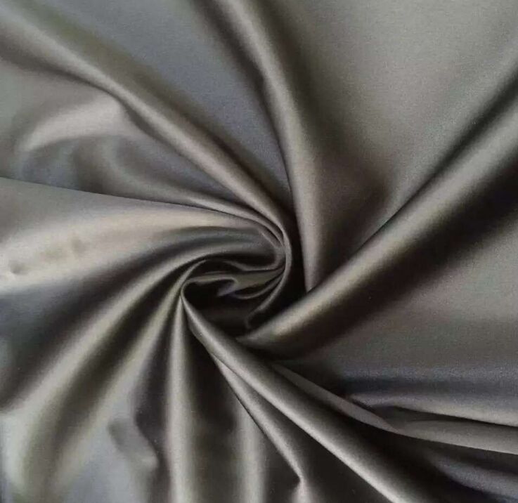 Polyester Twisted Matte Satin Fabric